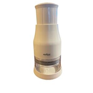 Zyliss Kitchen Food Chopper & Base - Swiss Made RAPID-B2 White New